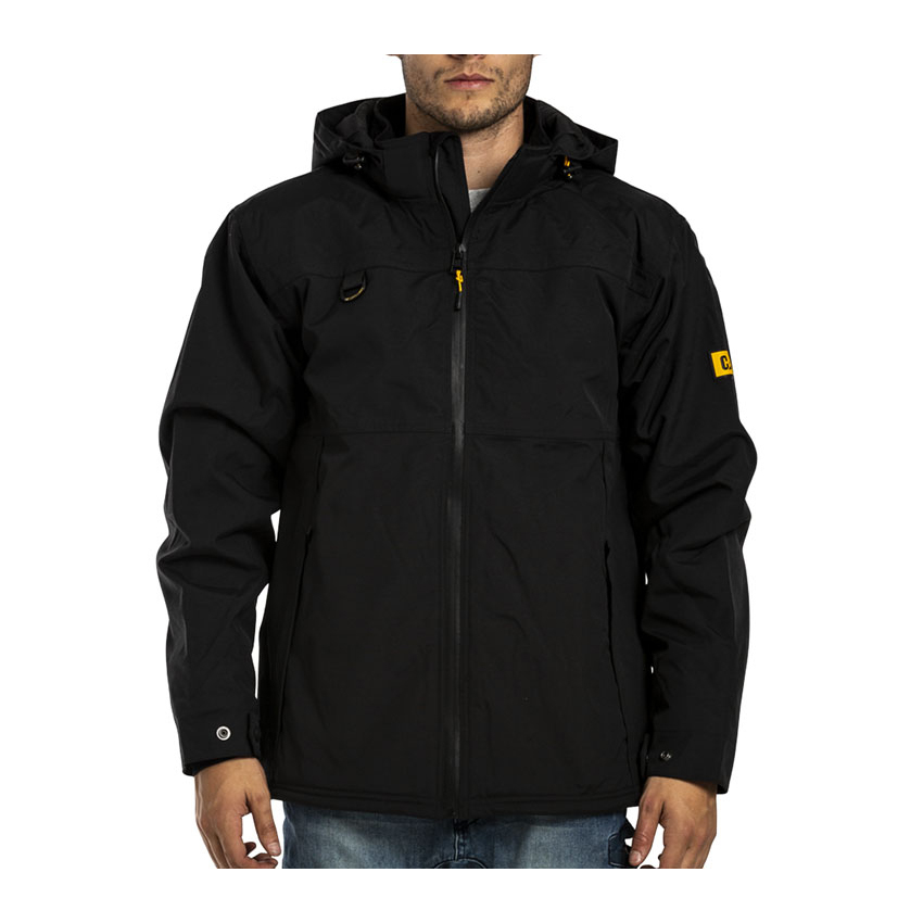 Caterpillar Clothing Sale - Caterpillar Chinook Waterproof Mens Jackets Black (394127-THN)